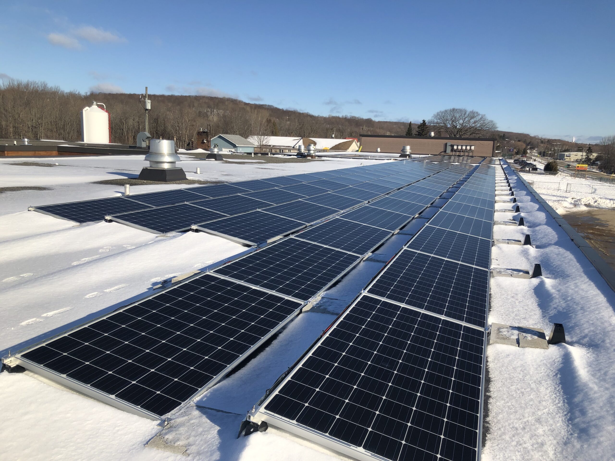 Solar panel install